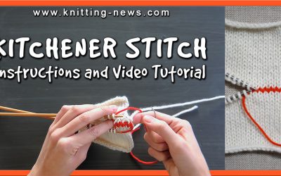 Free Written Kitchener Stitch Instructions and Video Tutorial